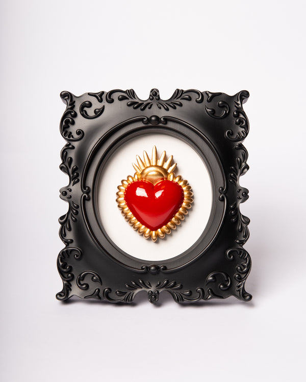 HEART RED/GOLD