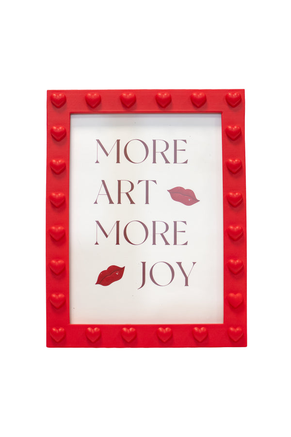 SWEET BLOOM FRAME RED & RED