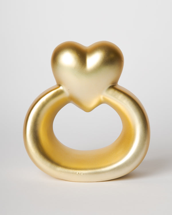 SUPER RING CUORE GOLD
