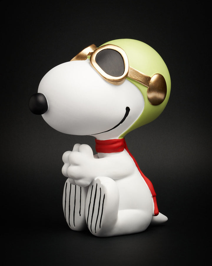 SNOOPY AVIATOR WHITE - Blogo_shop