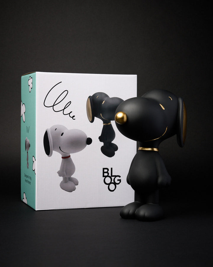 SNOOPY STANDING BLACK - Blogo_shop