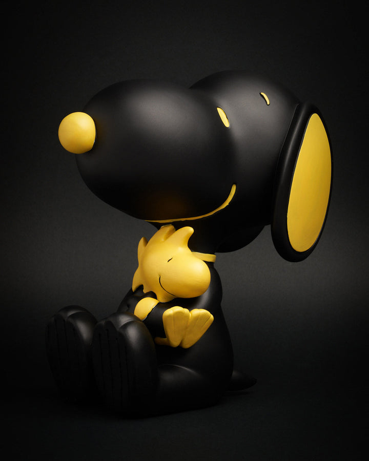 SNOOPY WOODSTOCK BLACK - Blogo_shop