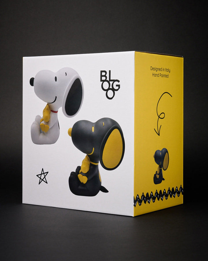 SNOOPY WOODSTOCK BLACK - Blogo_shop