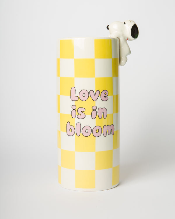 SNOOPY LOVE IS IN BLOOM YELLOW
